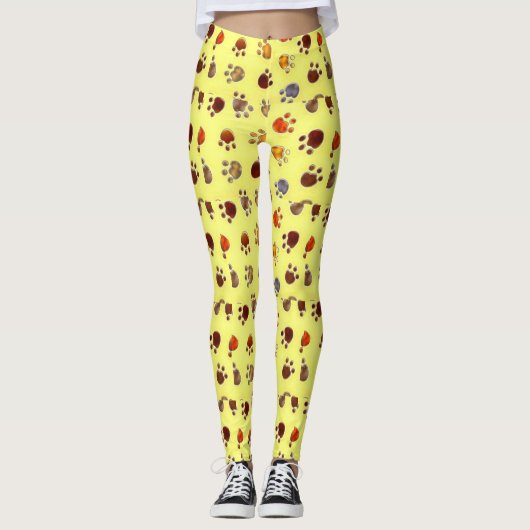Cat Paws Leggings (Vorderseite)