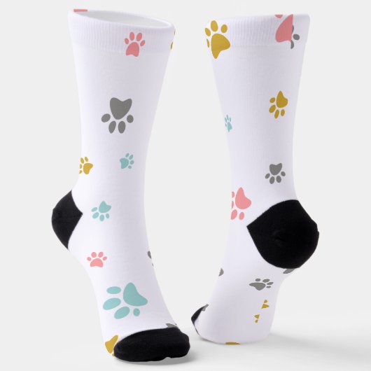 Cat Paws Socks Socken (Gewinkelt)