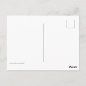 Cat Peering Over Wall, Louis Wain Postkarte (Rückseite)