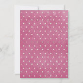 Cat Perfect Pawty (Party) Mädchen 2. Geburtstag Einladung (Rückseite)