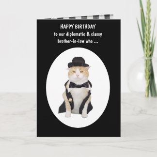 Cat Person Funny Male Geburtstag Karte