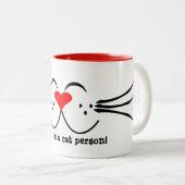 Cat Person Tasse (VorderseiteRechts)