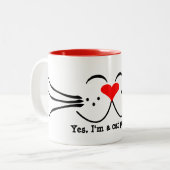 Cat Person Tasse (Vorderseite Links)