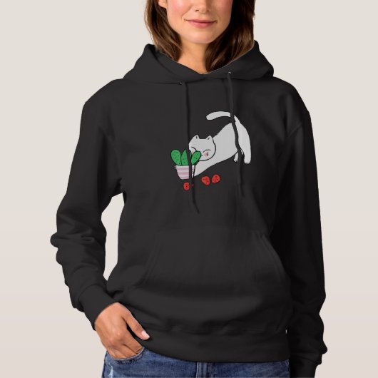 Cat Pet Day Hoodie (Vorderseite)