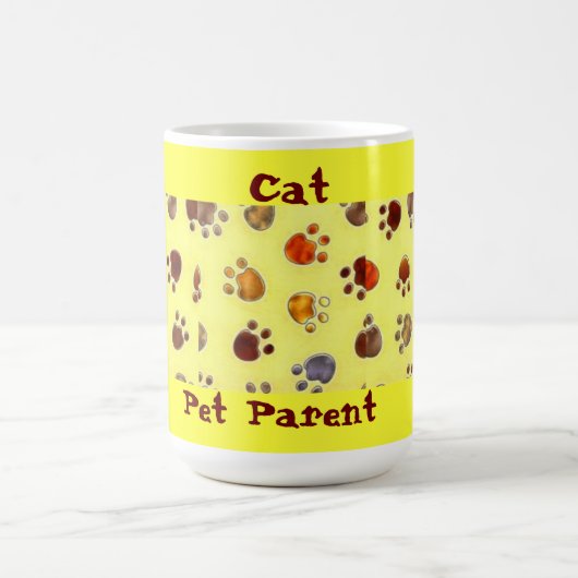 Cat Pet Eltern Kaffeetasse (Mittel)