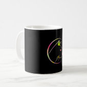 Cat Pet Home Life Chrome Graphic Kaffeetasse (Vorderseite Links)