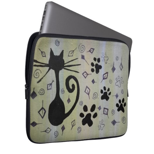 CAT-PET-LIEBE LAPTOPSCHUTZHÜLLE (Vorne Rechts)