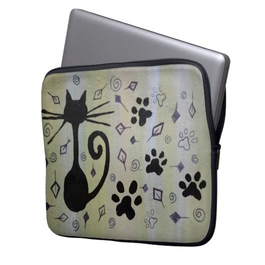 CAT-PET-LIEBE LAPTOPSCHUTZHÜLLE (Vorderseite Links)