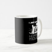 Cat Pet Lover Horror Movie Lover Gift53 Kaffeetasse (VorderseiteRechts)