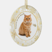 Cat Pet Memorial Ornament (Rechts)