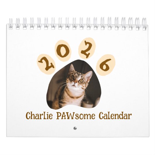 Cat Photos Make Your PAWsome Personalized Calendar Kalender (Titelbild)