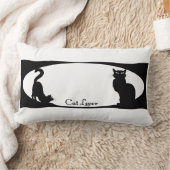 Cat Pillow Fun Cat Lover Geschenke und Dekoration Lendenkissen (Decke)