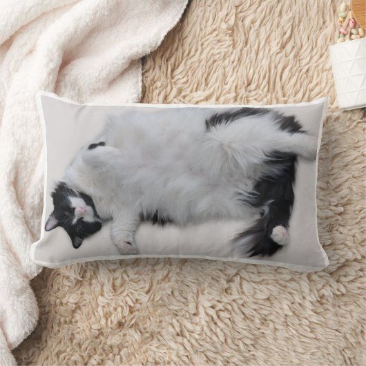 Cat Pillow Lendenkissen (Decke)