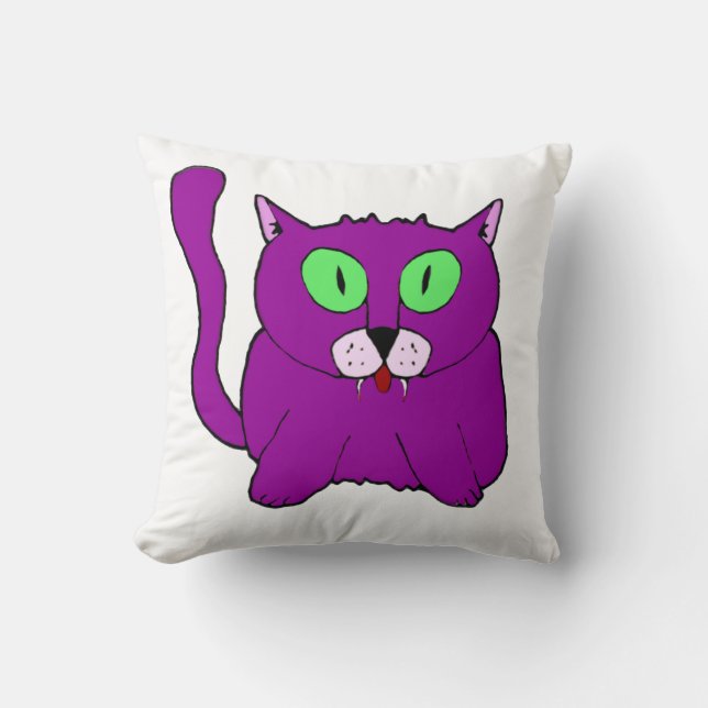 Cat Pillow Mew Kissen (Vorderseite)