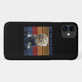 Cat Pilot Mike Echo Oscar Whisky Kostümgeschenk Case-Mate iPhone Hülle (Rückseite (Horizontal))