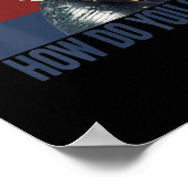 Cat Pilot Mike Echo Oscar Whisky Kostümgeschenk Poster (Ecke)