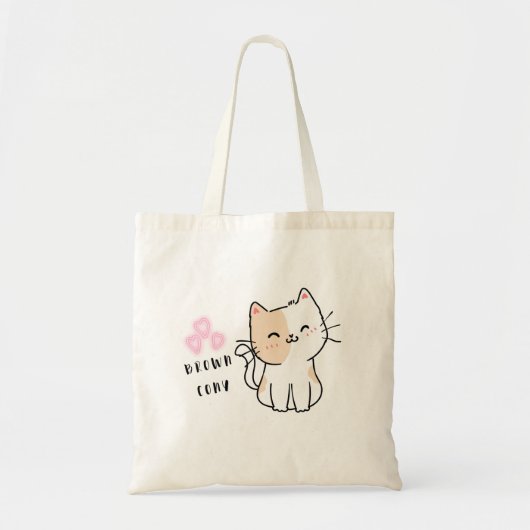 Cat Pinky Design-Tragetaschen Tragetasche (Vorne)