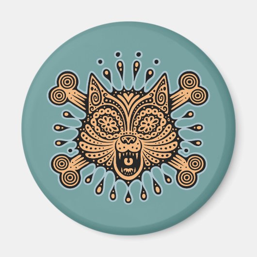 Cat Pirate Magnet (Vorne)