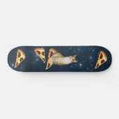 CAT PIZZA IM RAUMSKATEBOARD SKATEBOARD (Horizontal)