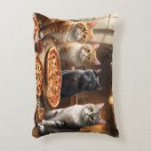 Cat Pizza Night, Dekokissen (Vorderseite(Vertikal))
