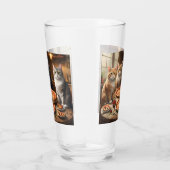 Cat Pizza Night, Glas (Rechts)