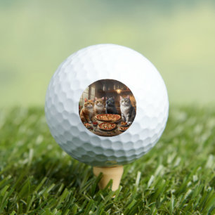 Cat Pizza Night, Golfball