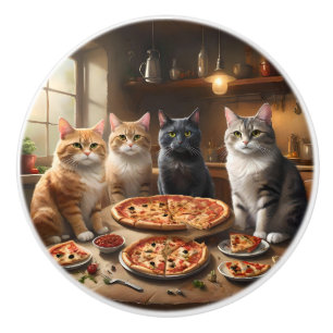 Cat Pizza Night, Keramikknauf