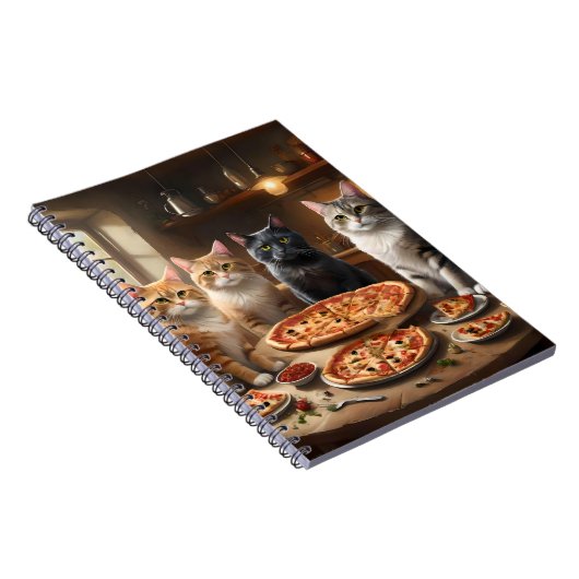 Cat Pizza Night, Notizblock (Rechte Seite)