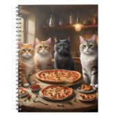 Cat Pizza Night, Notizblock (Vorderseite)