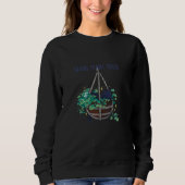 Cat Plant Killer Dead Sweatshirt (Vorderseite)