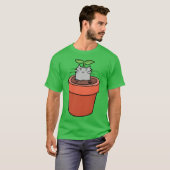 Cat Planter Girl T-Shirt (Vorne ganz)