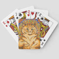 Cat Playing a Piano von Louis Wai