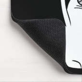 Cat Playing Badminton Shuttle Player Lover Coach G Mousepad (Ecke)