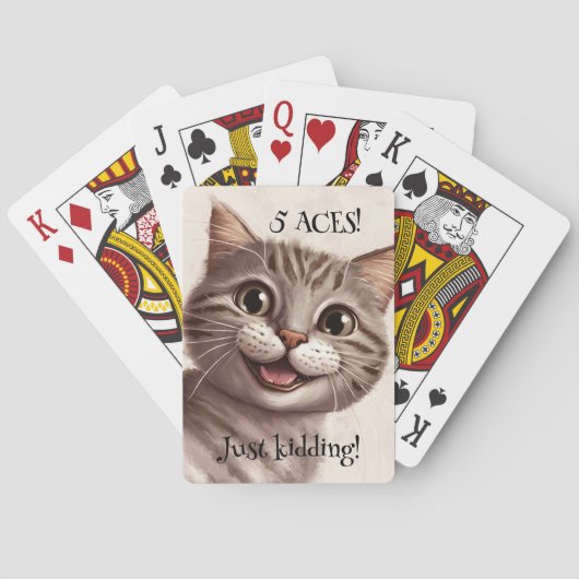 Cat Playing Cards Spielkarten (Rückseite)