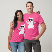 Cat Playing Flute T-Shirt (Unisex)