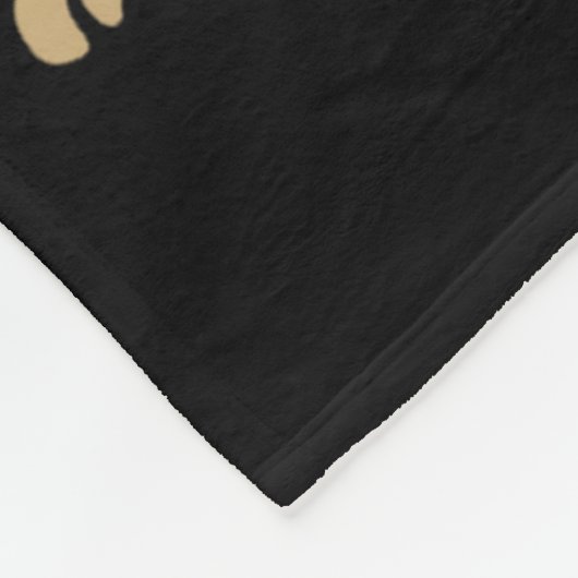 Cat Playing Ice Hockey  Fleecedecke (Ecke)