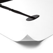 Cat Playing Piano Poster (Ecke)