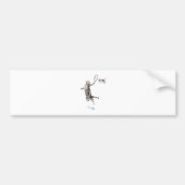 Cat Playing Tennis Autoaufkleber (Vorne)