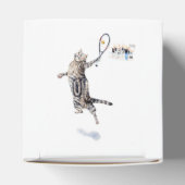 Cat Playing Tennis Geschenkschachtel (Oben)