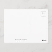 Cat Playing Tischtennis, Louis Wain Postkarte (Rückseite)