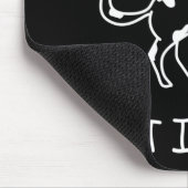 Cat Playing Yarn Mousepad (Ecke)