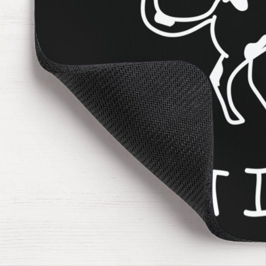 Cat Playing Yarn Mousepad (Ecke)