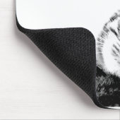 Cat Poets Jean de La Fontaine I bide nicht brechen Mousepad (Ecke)