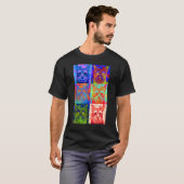 Cat Pop Art T-Shirt (Vorne ganz)