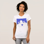 Cat Pop Art T-Shirt (Vorne ganz)