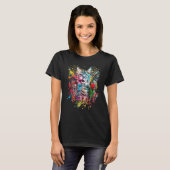 Cat Pop Cat Gangsta T-Shirt (Vorne ganz)