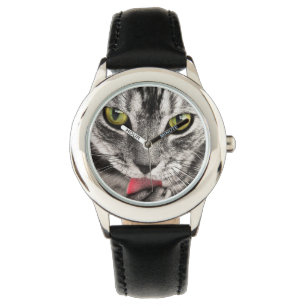 Cat Portrait Armbanduhr