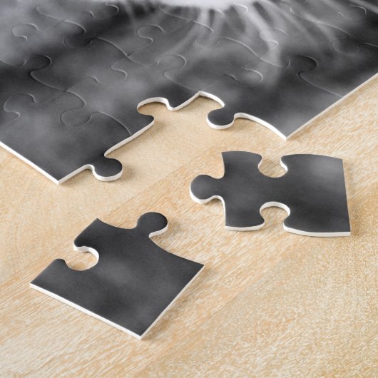 Cat-Portrait - der Denker Puzzle (Seite)