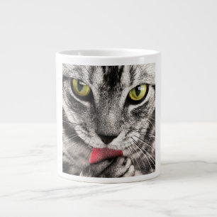 Cat Portrait Jumbo-Tasse