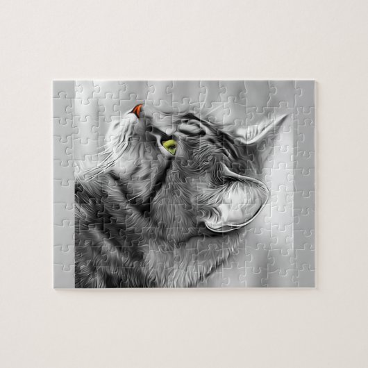 Cat Portrait Puzzle (Horizontal)